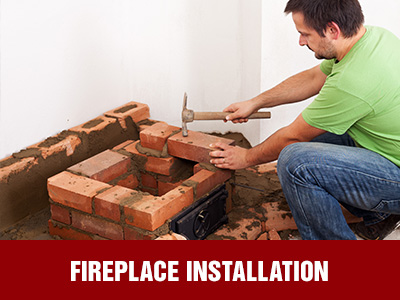 Fireplace Installation - Clifton VA - Winston's Services