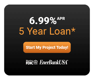 5 year loan with 6.99%  APR through EnerBank USA Offer