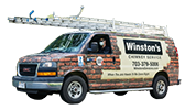 Winstons Chimney Service Work Truck