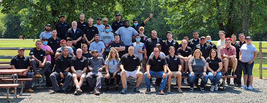 Winstons Chimney Service Outdoor Team Photo