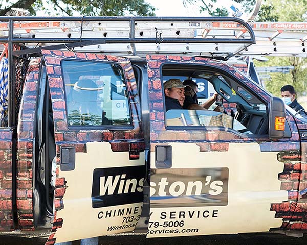 Winstons Chimney truck - Winstons Chimney - Northern Virginia