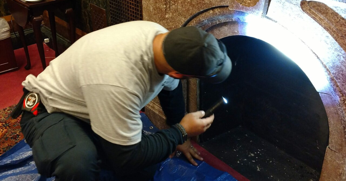 How to Open Your Chimney Flue Northern VA Winston's Chimney